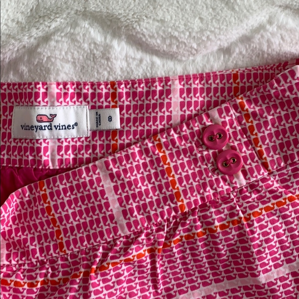 VINEYARD VINES Whale Print Skirt 8